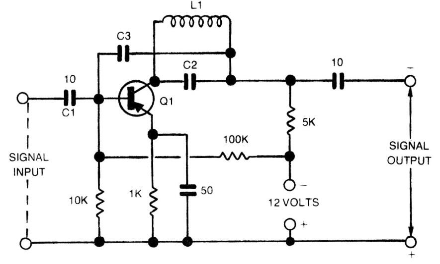 Filtro de paso de banda LC
Filtro de paso de banda LC