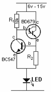 Fuente de corriente constante
Fuente de corriente constante