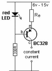 Fuente de corriente constante de 50 mA
Fuente de corriente constante de 50 mA