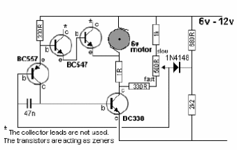 Control de velocidad para motor de 6 a 12 V
Control de velocidad para motor de 6 a 12 V