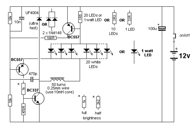 Driver para 20 LED
Driver para 20 LED