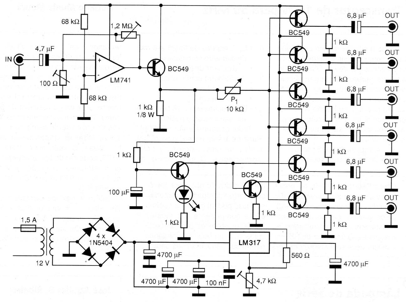 Distribuidor de señal de video
Distribuidor de señal de video