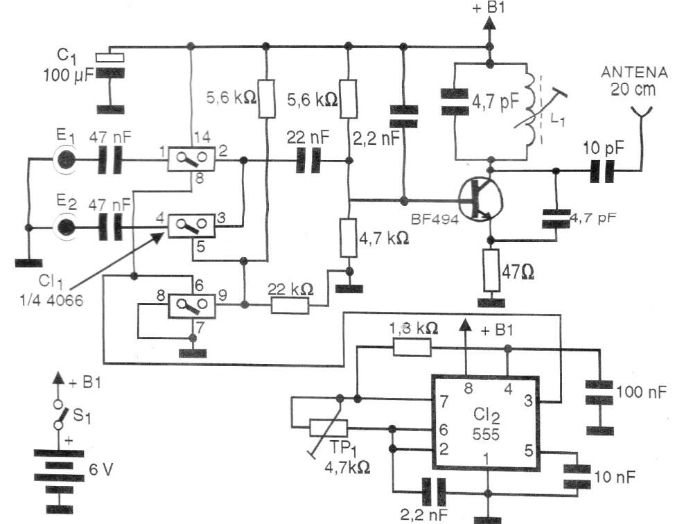 Transmisor FM estéreo
Transmisor FM estéreo