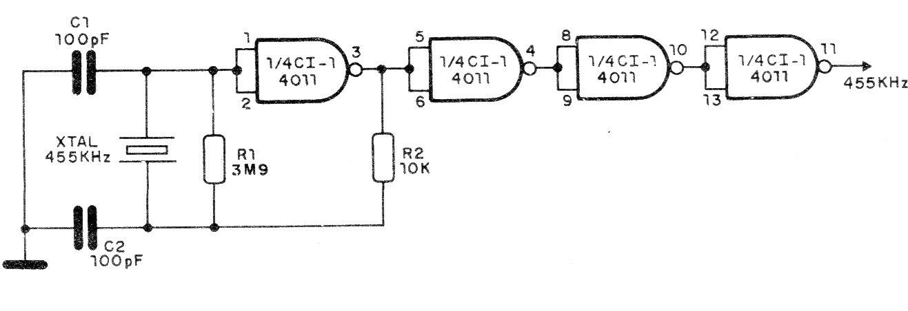Generador de 455 kHz
Generador de 455 kHz
