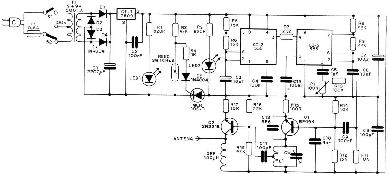 Alarma remota
Alarma remota