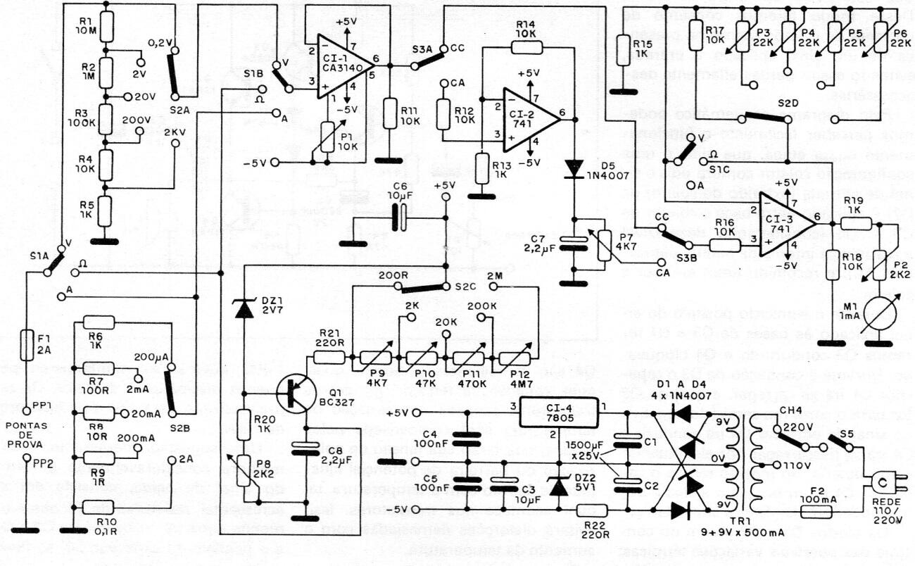 Multímetro Electrónico
Multímetro Electrónico