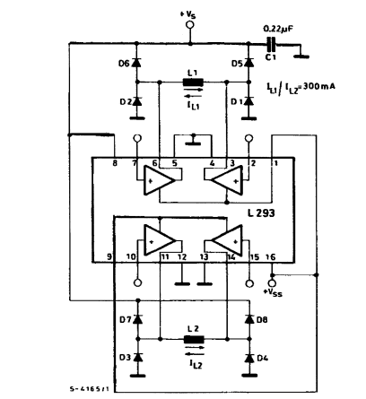 Control de motor paso a paso bipolar L293
Control de motor paso a paso bipolar L293