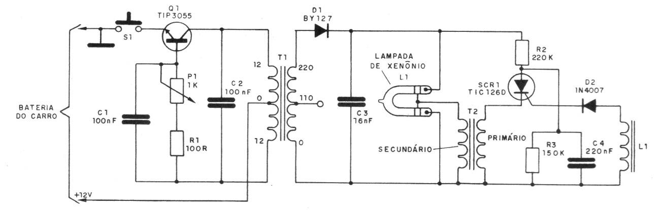 Luz estroboscópica para automóvil
Luz estroboscópica para automóvil