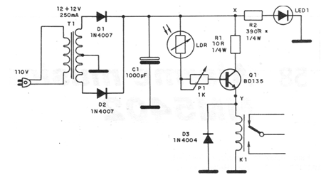 Lámpara de garaje automática
Lámpara de garaje automática