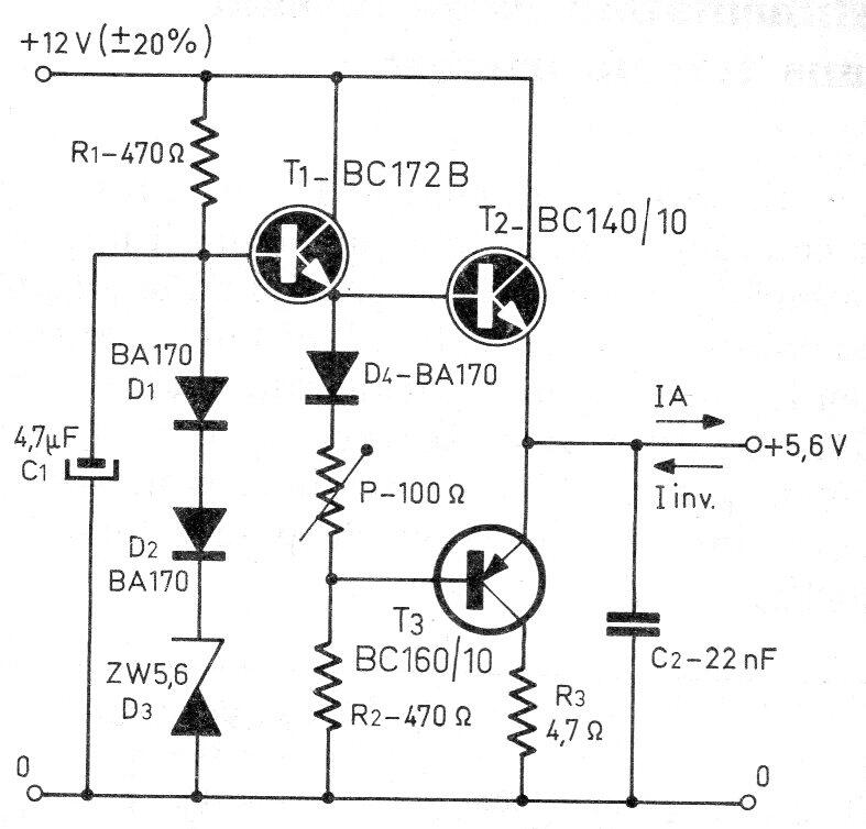 Estabilizador combinado paralelo y serie
Estabilizador combinado paralelo y serie