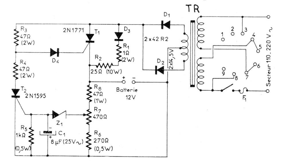 Cargador automático de 1 o 5 A
Cargador automático de 1 o 5 A