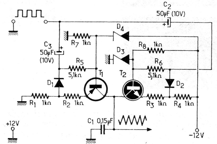 Oscilador Triangular
Oscilador Triangular
