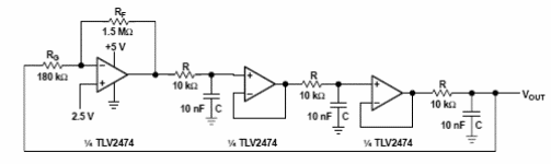 Oscilador por desplazamento de fase tamponado
Oscilador por desplazamento de fase tamponado