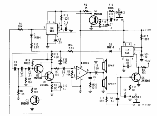 Anunciador para 2 puertas
Anunciador para 2 puertas