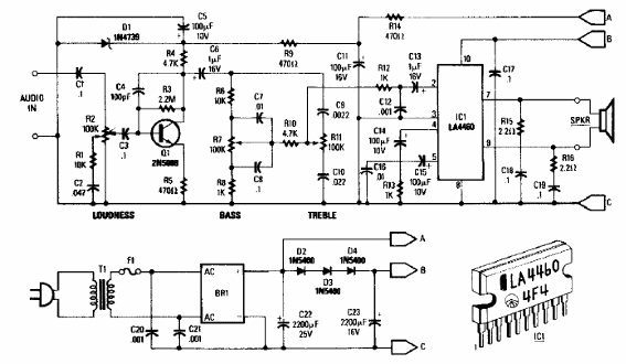 Amplificador de uso general de 5 W
Amplificador de uso general de 5 W