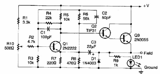 Regulador de tensión para el automóvil
Regulador de tensión para el automóvil