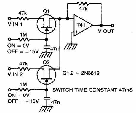 Mezclador de interruptor digital
Mezclador de interruptor digital