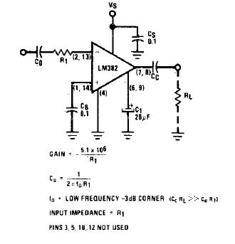 Amplificador inversor de alta ganancia
Amplificador inversor de alta ganancia