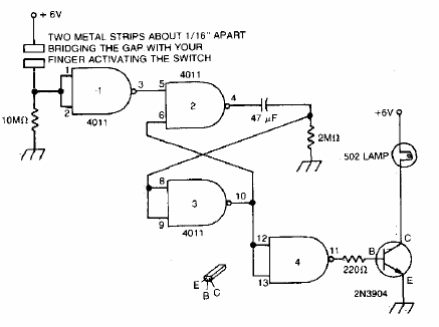 Llave de capacitancia
Llave de capacitancia