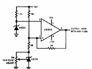 Detector de flujo de aire
Detector de flujo de aire