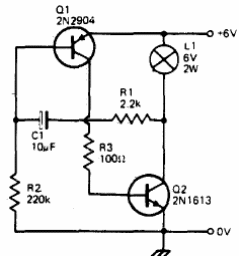 Intermitente transistorizado
Intermitente transistorizado