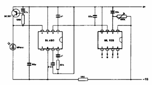 Receptor infrarrojo compacto
Receptor infrarrojo compacto