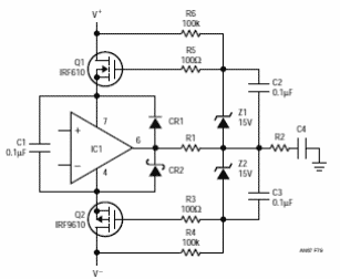 Operacional de alta tensión
Operacional de alta tensión