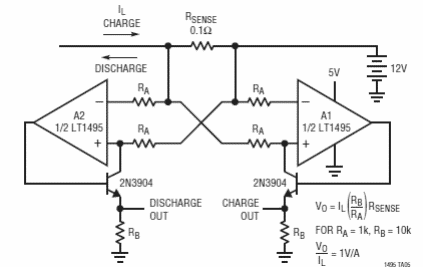 Monitor de corriente de batería
Monitor de corriente de batería