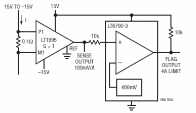 Sensor de corriente con alarma
Sensor de corriente con alarma