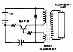 Inversor fluorescente pequeño
Inversor fluorescente pequeño