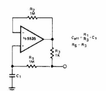 Multiplicador de capacitancia
Multiplicador de capacitancia