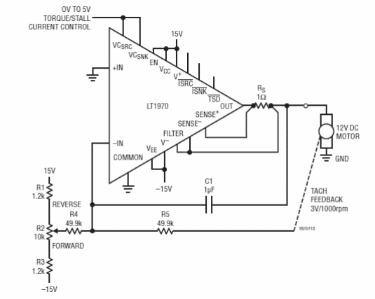 Control de motor de 12 V
Control de motor de 12 V