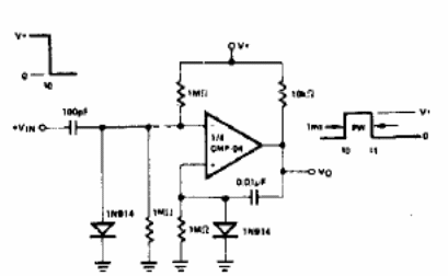 Multivibrador de pulso único
Multivibrador de pulso único