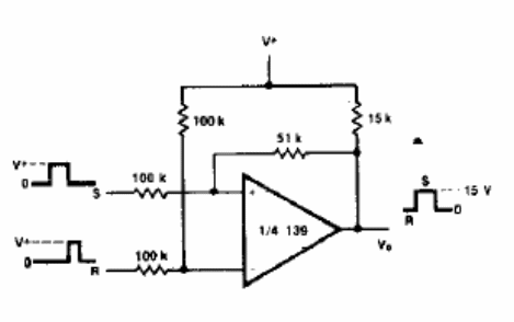 Biestable con operacional o LM139
Biestable con operacional o LM139