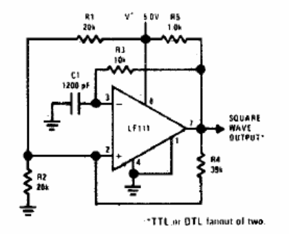Astable de 100 kHz
Astable de 100 kHz