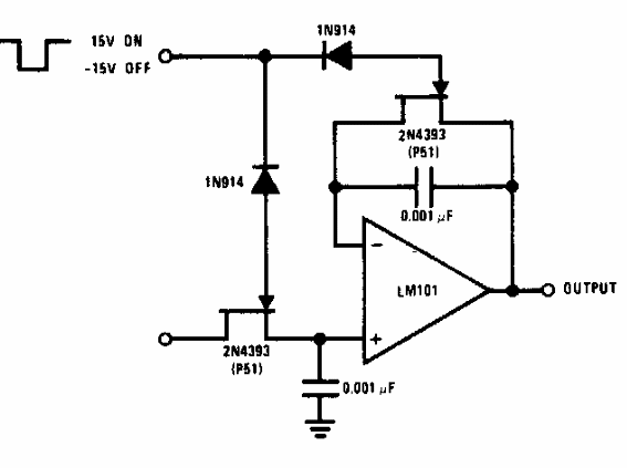 Muestreo y retención con JFET
Muestreo y retención con JFET