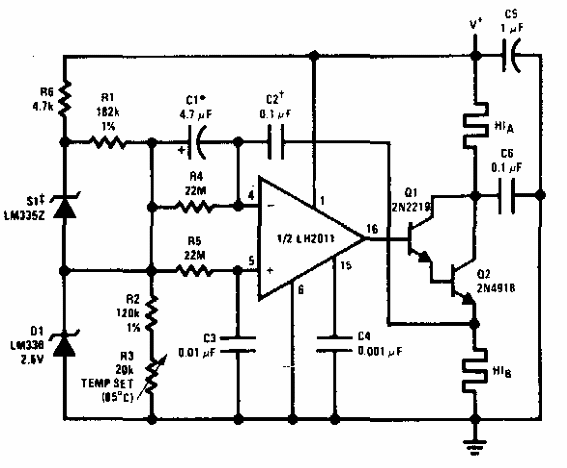 Control del calentador
Control del calentador