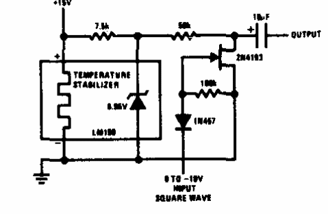 Referencia de tensión rectangular 

