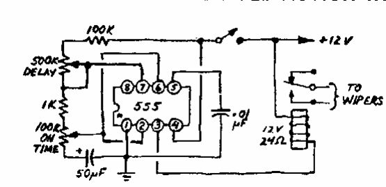 Intervalador de limpiaparabrisas 
