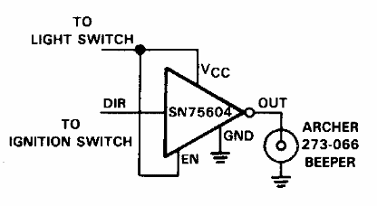 Advertencia de linterna encendida
Advertencia de linterna encendida
