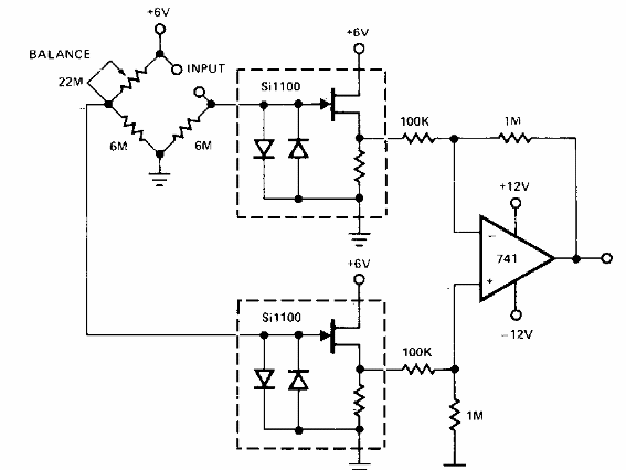 Circuito de puente con fuente común
Circuito de puente con fuente común