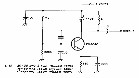 Oscilador de cristal em sobretom
Oscilador de cristal em sobretom