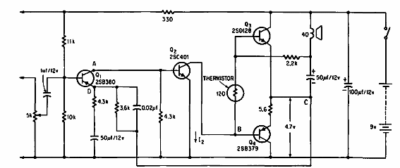 Amplificador de acoplamiento directo de salida 
