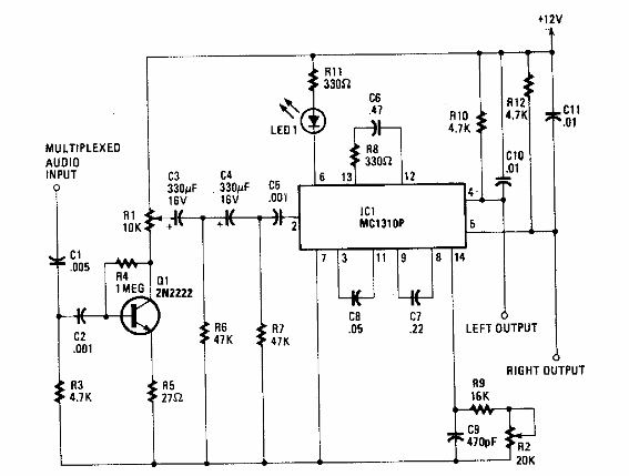 Decodificador de TV estéreo
Decodificador de TV estéreo