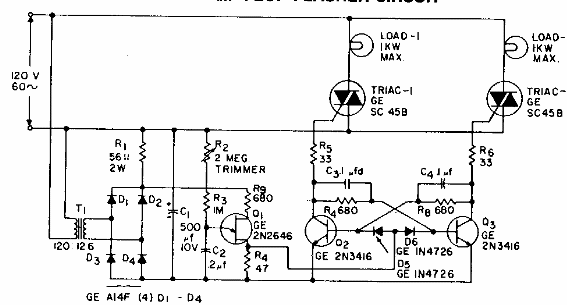 Baliza alterna de 1 kW
Baliza alterna de 1 kW