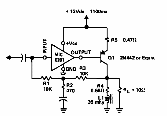 Amplificador integrado de 6 W
Amplificador integrado de 6 W