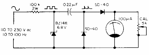 Medidor de frecuencia para red
Medidor de frecuencia para red
