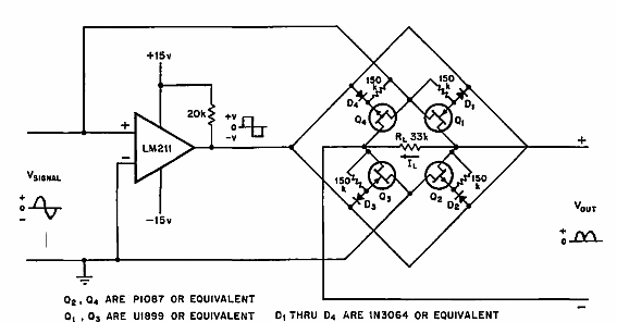 Puente rectificador con FET 
