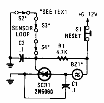 Alarma con sensor en serie
Alarma con sensor en serie
