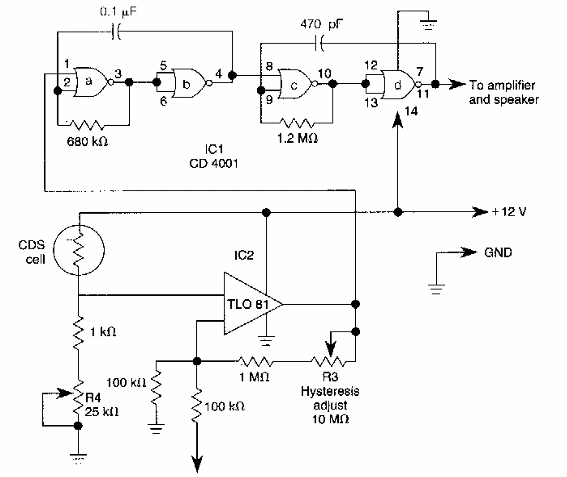 Alarma de luz de histéresis
Alarma de luz de histéresis